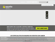 Tablet Screenshot of nexaliaservices.com